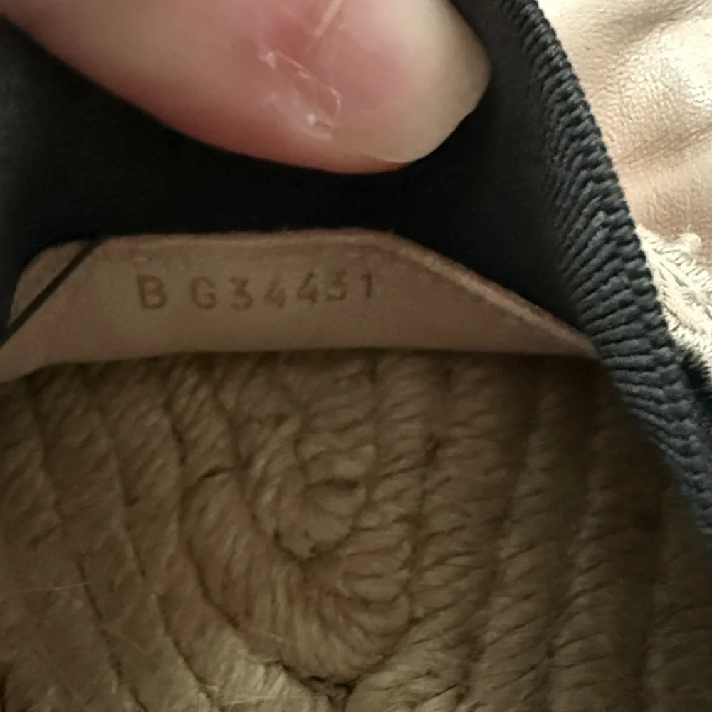 CHANEL Two-Tone Leather Espadrilles in Cream and Black